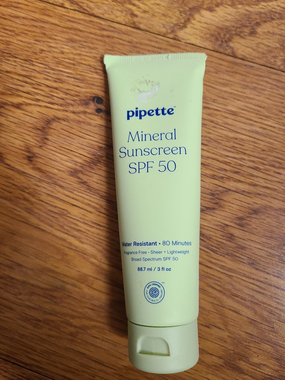 Pipette Mineral Sunscreen  SPF 50 Hypoallergenic Vegan  Water Resistant